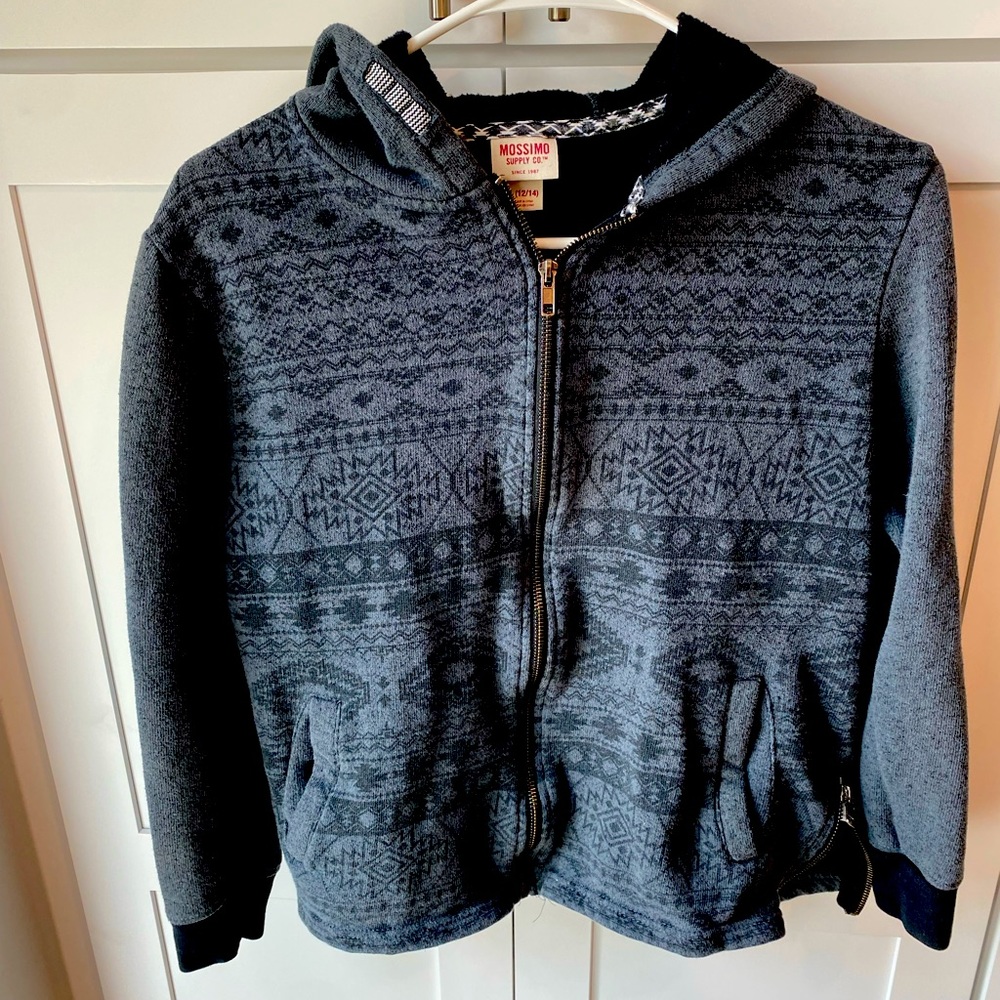 Mossimo Hooded Sweatshirt  (youth large 12/14)
